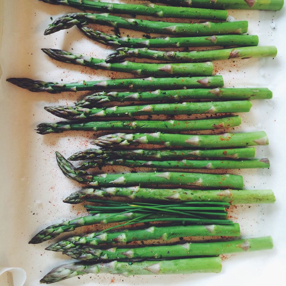 šparglji iz pečice